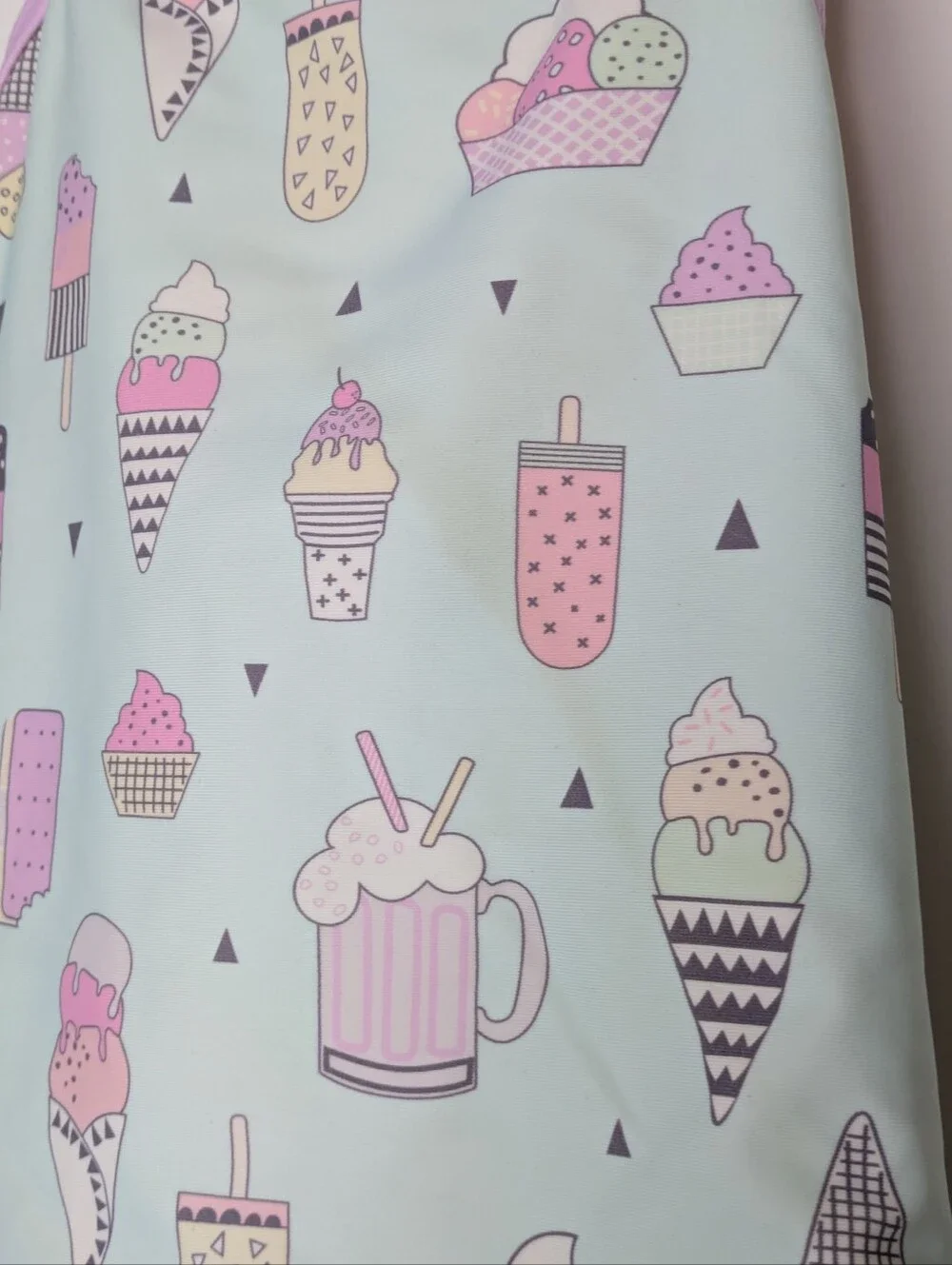 Ruffle Butts Mint Ice Cream Print One-Piece Swimsuit 5